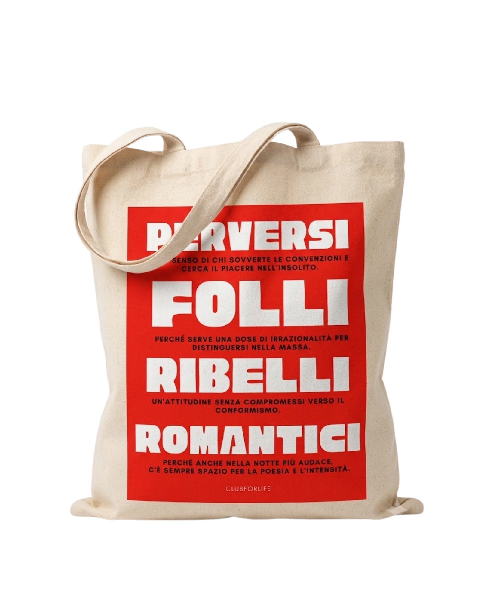 Shopper NATURAL PERVERSI FOLLI RIBELLI ROMANTICI