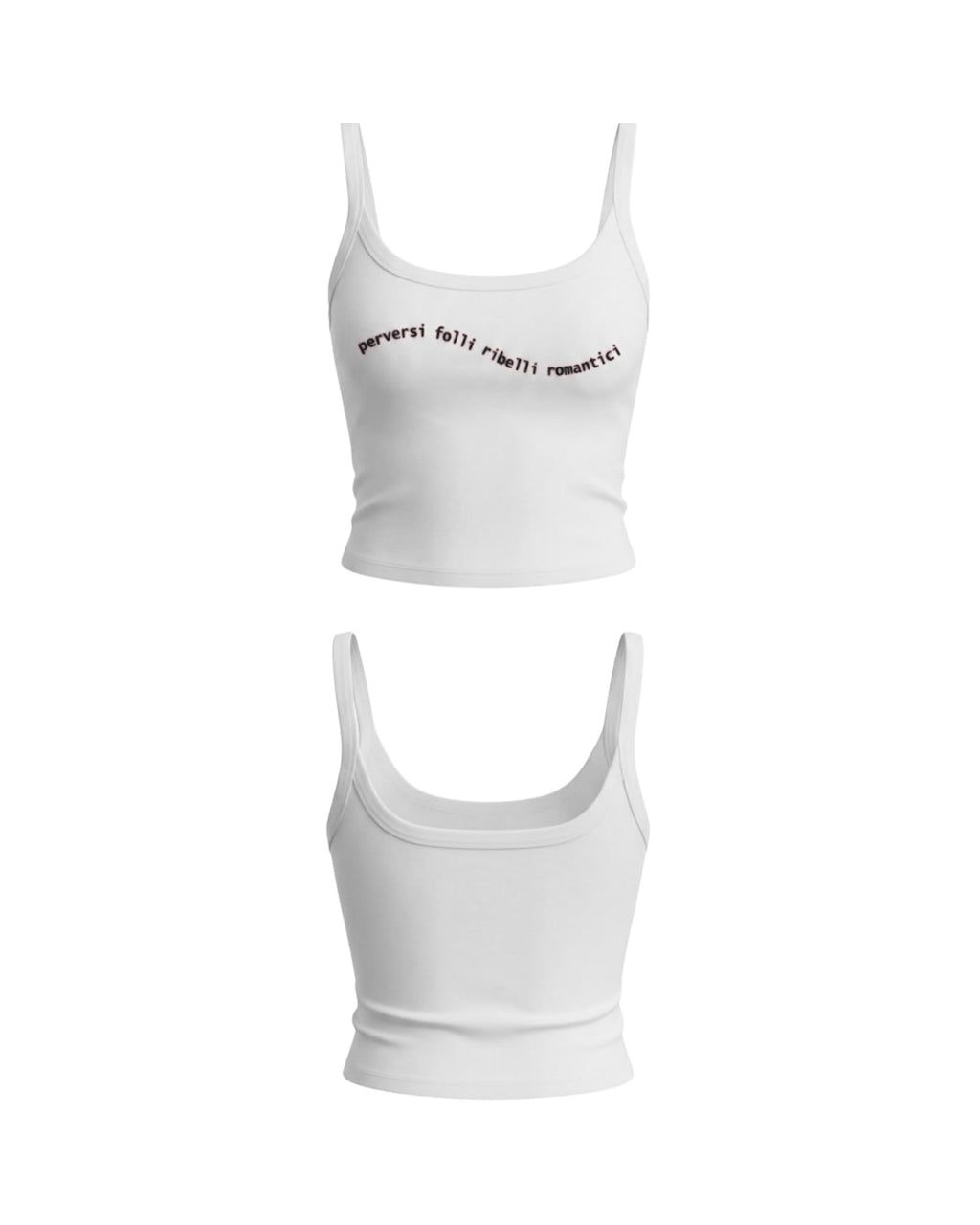 Women's Top BLACK perversi folli ribelli romantici (onda)