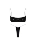 Women's bikini BLACK perversi folli ribelli romantici (onda)