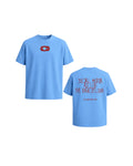 T-shirt Oversize AZURE SOCIAL MEDIA KILLED THE DANCEFLOOR