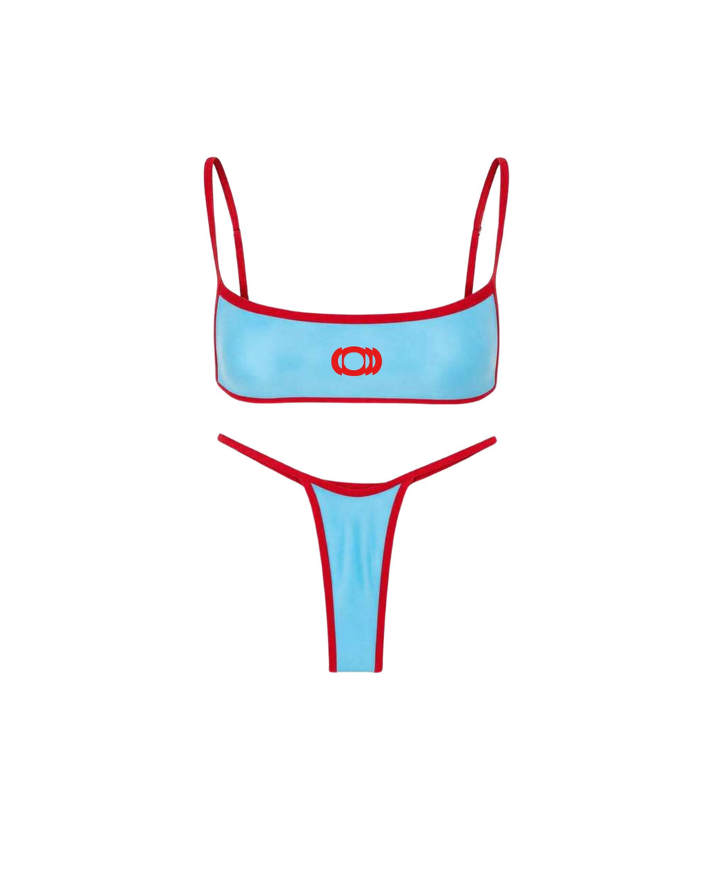 Women's bikini AZURE RED