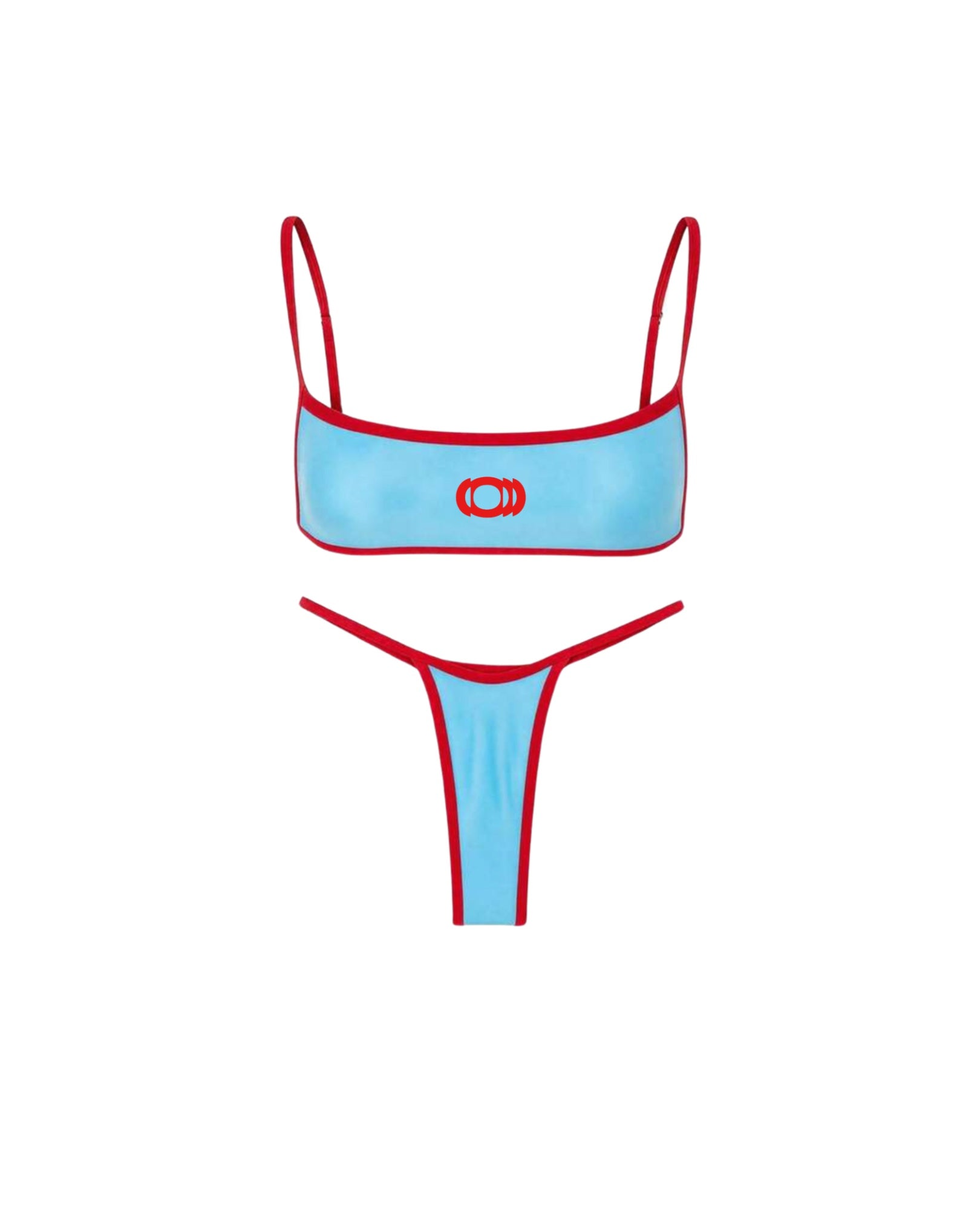 Women's bikini AZURE RED