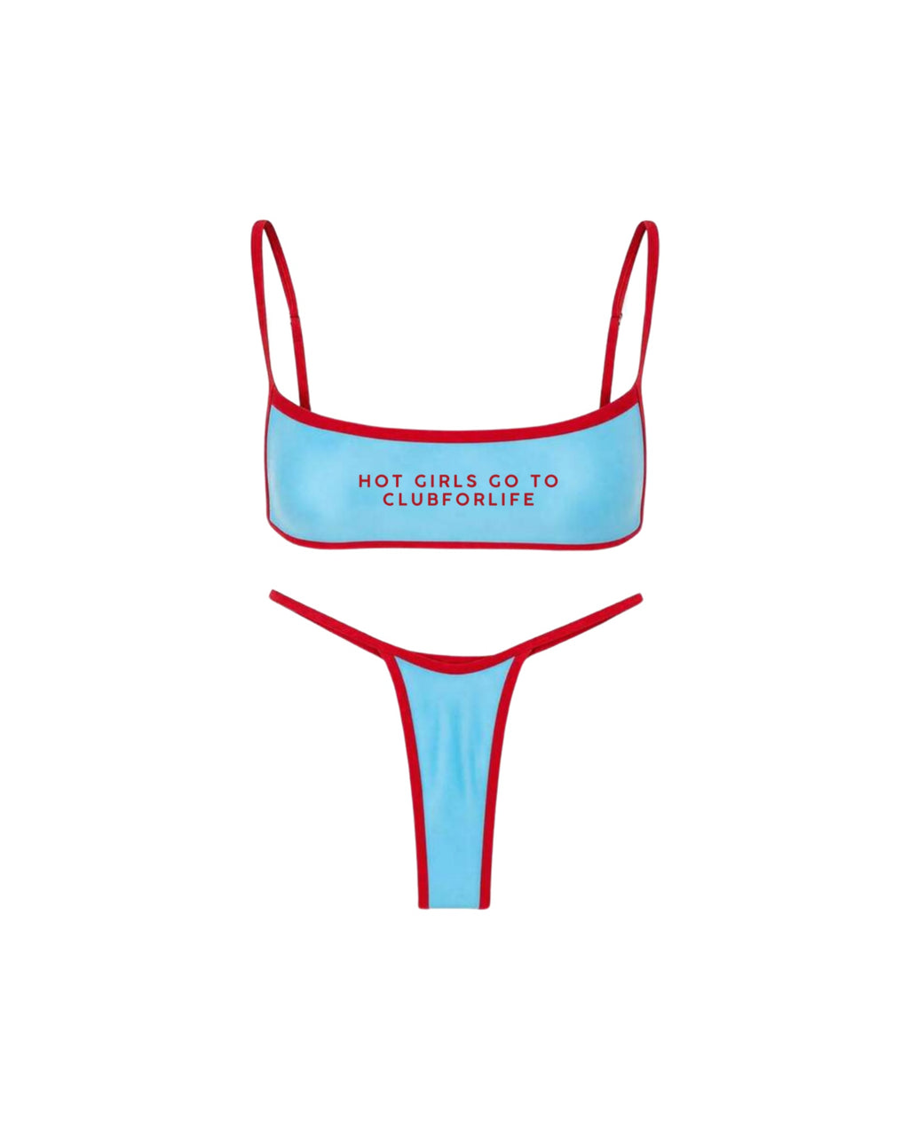 Women's bikini AZURE HOT GIRLS GO TO CLUBFORLIFE