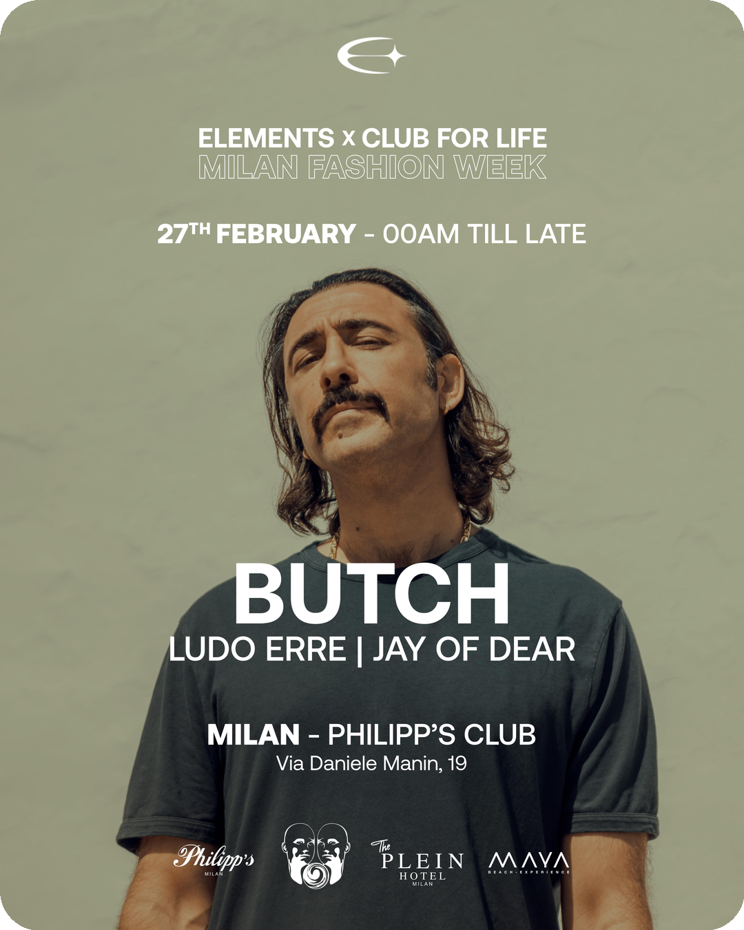 ELEMENTS X CLUB FOR LIFE | MILAN FASHION WEEK